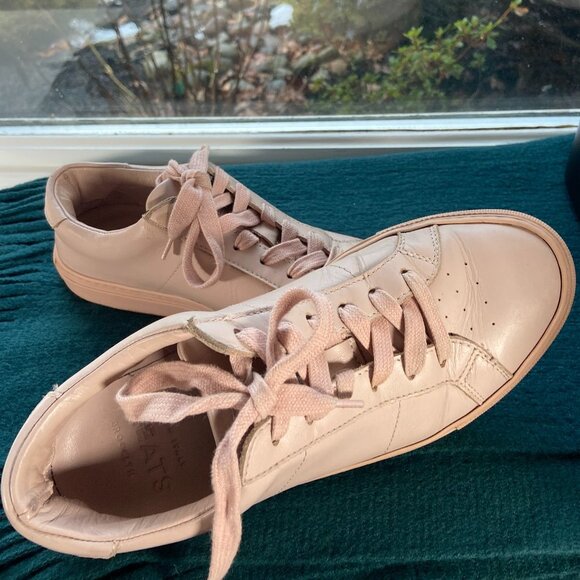 Greats Italian Leather blush Sneakers, Size 8.5 - Picture 7 of 8